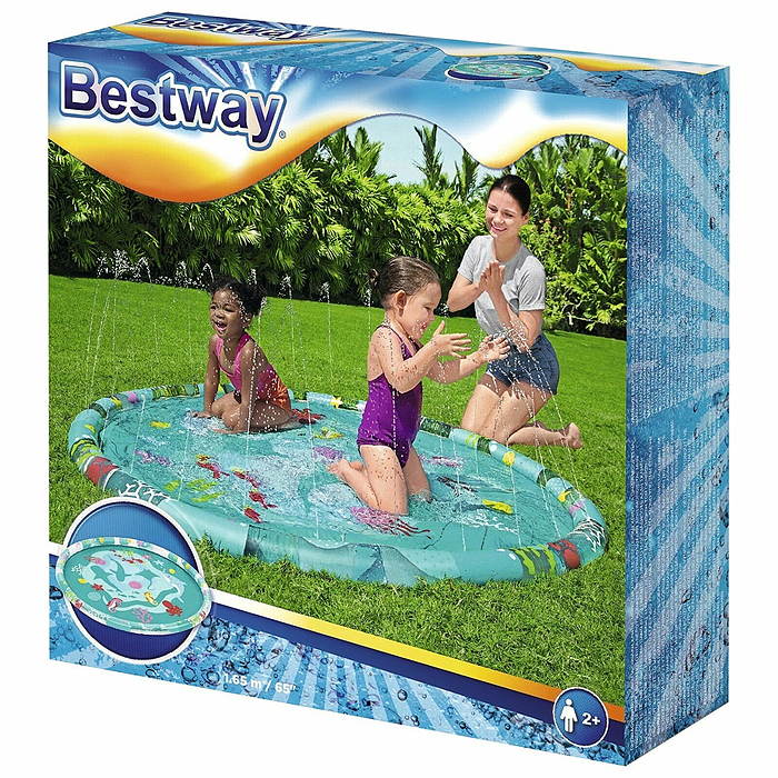 Фото к товару Бассейн надувной детский Underwater 165 см 52487 Bestway Бассейн надувной детский Underwater 165 см 52487 Bestway