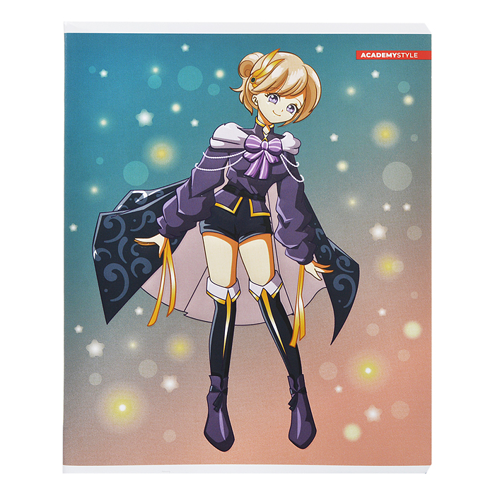 Тетрадь 48л., клетка "Девочки-волшебницы" УФ лак Тетрадь 48л., клетка "Девочки-волшебницы" УФ лак