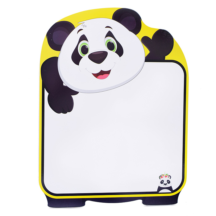 Доска для рисования D1527 "Зверята" в пакете