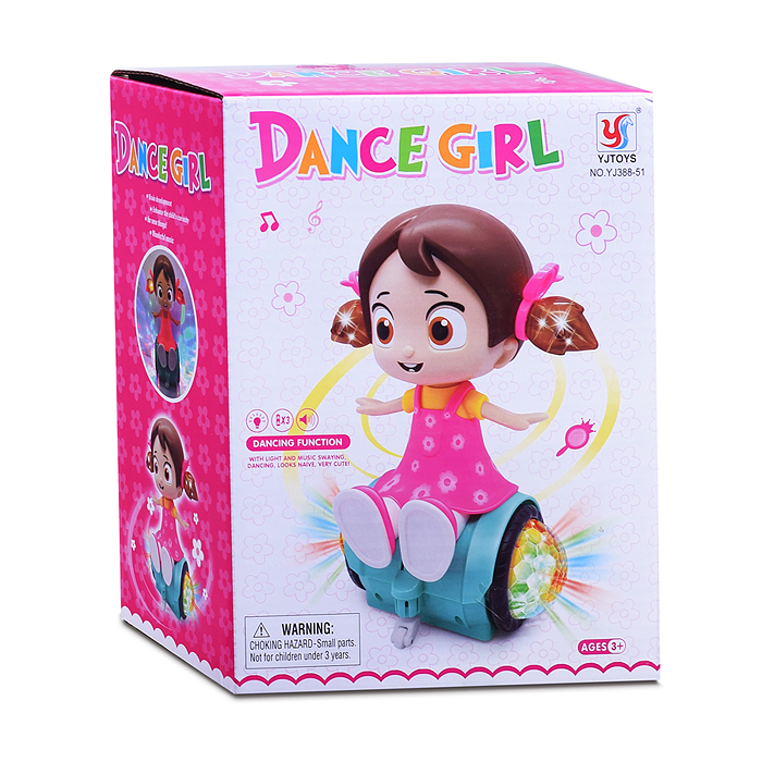 Фото к товару Кукла YJ388-51 "Озорная девчонка" на батарейках, в коробке Кукла YJ388-51 "Озорная девчонка" на батарейках, в коробке