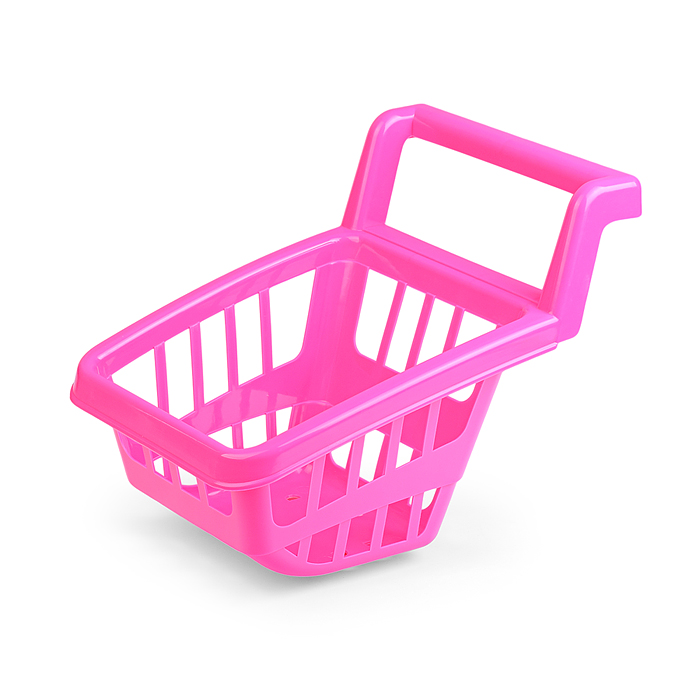 Фото к товару Тележка для супермаркета "Китти" (в сетке) Тележка для супермаркета "Китти" (в сетке)