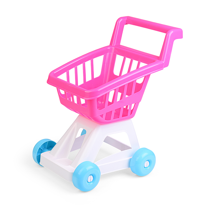 Фото к товару Тележка для супермаркета "Китти" (в сетке) Тележка для супермаркета "Китти" (в сетке)