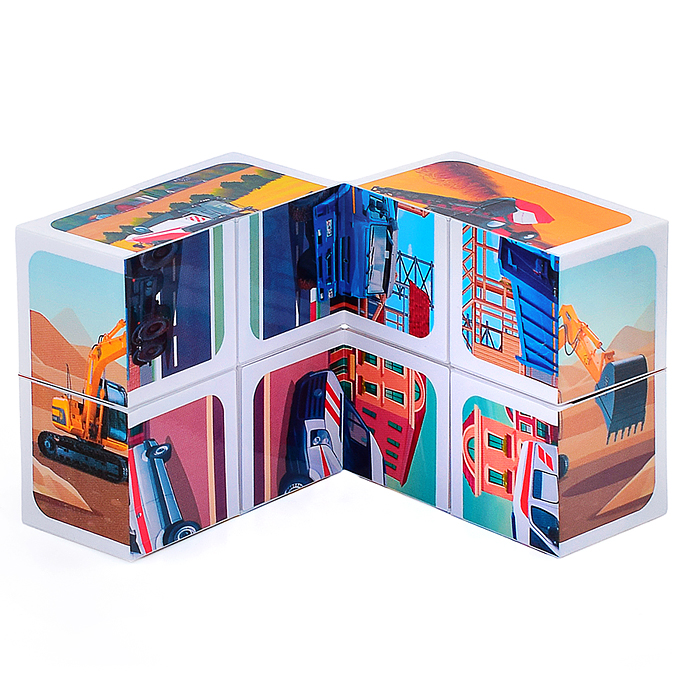Кубик трансформер "Спецтехника"