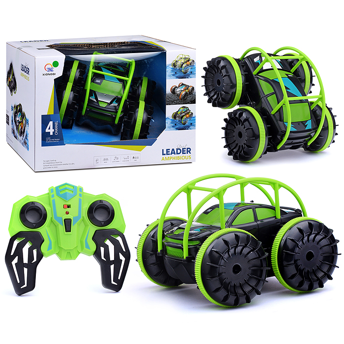 Машина XQ989-12 "Амфеус" р/у, 27MHz, в коробке Машина XQ989-12 "Амфеус" р/у, 27MHz, в коробке