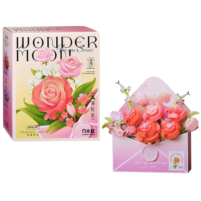 Конструктор 804220 "Цветы в конверте" (599 дет.) Конструктор 804220 "Цветы в конверте" (599 дет.)