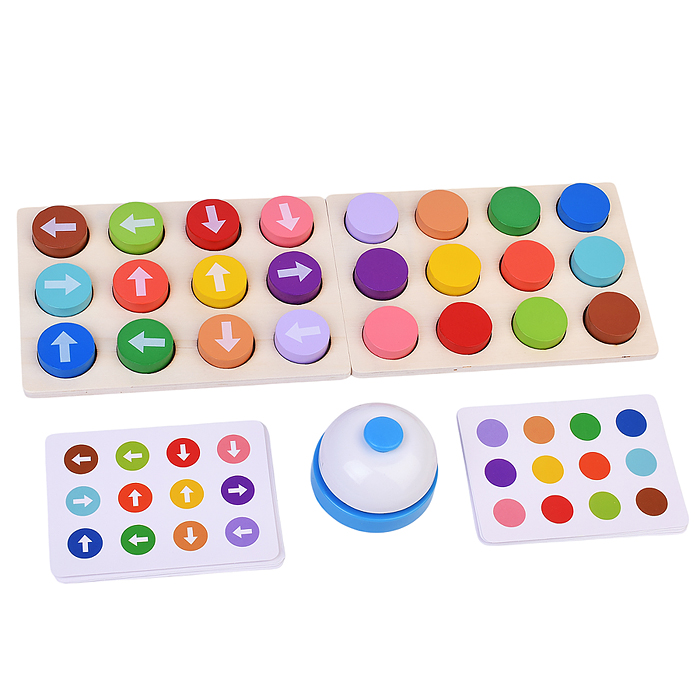 Фото к товару Игра развивающая D1951 "Разноцветные стрелочки" Игра развивающая D1951 "Разноцветные стрелочки"