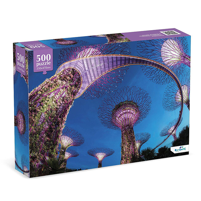 Пазл 500 "Футуристические сады Сингапура" Пазл 500 "Футуристические сады Сингапура"
