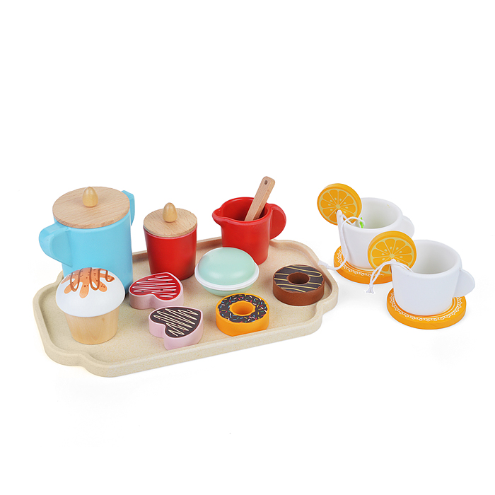 Фото к товару Набор посуды D1595 "Сладкий завтрак с пироженым" в коробке Набор посуды D1595 "Сладкий завтрак с пироженым" в коробке