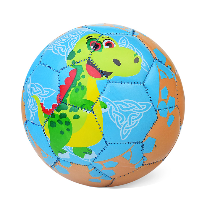 Фото к товару Мяч футбольный 00-1860 "Динозаврики" PU, размер 2, 100 г Мяч футбольный 00-1860 "Динозаврики" PU, размер 2, 100 г