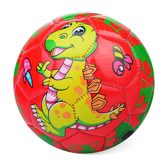 Фото к товару Мяч футбольный 00-1860 "Динозаврики" PU, размер 2, 100 г Мяч футбольный 00-1860 "Динозаврики" PU, размер 2, 100 г