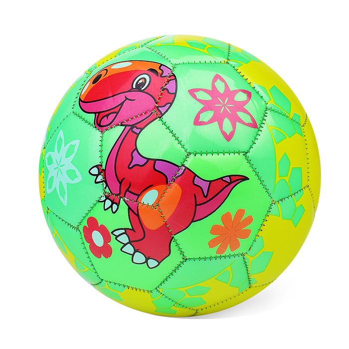 Фото к товару Мяч футбольный 00-1860 "Динозаврики" PU, размер 2, 100 г Мяч футбольный 00-1860 "Динозаврики" PU, размер 2, 100 г