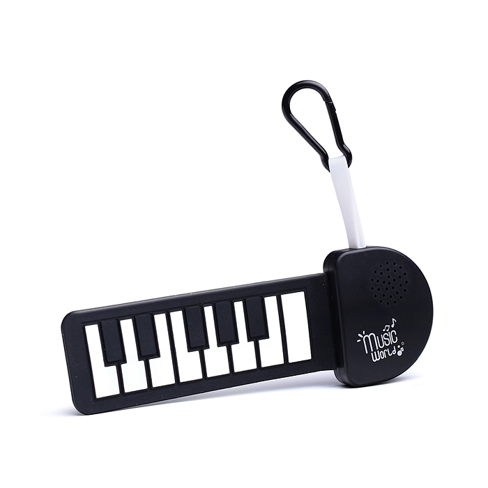 Фото к товару Брелок 666-63D "Мини-пианино" со звуком, в коробке Брелок 666-63D "Мини-пианино" со звуком, в коробке