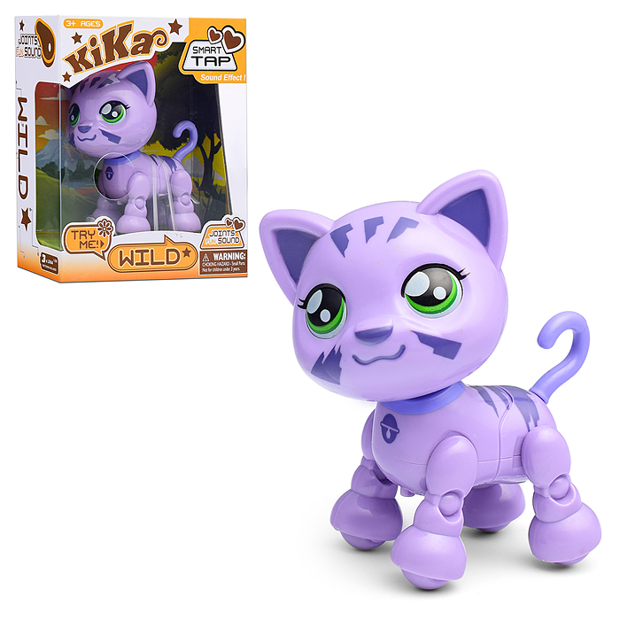 Фото к товару Кошка 1682 "Wild" на батарейках, в коробке Кошка 1682 "Wild" на батарейках, в коробке