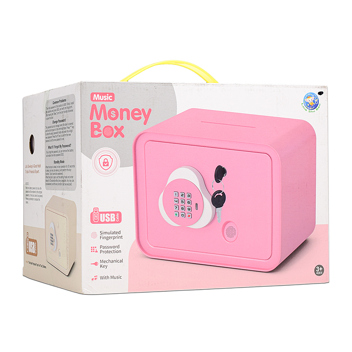 Фото к товару Копилка 7608 "Сейф" в коробке Копилка 7608 "Сейф" в коробке