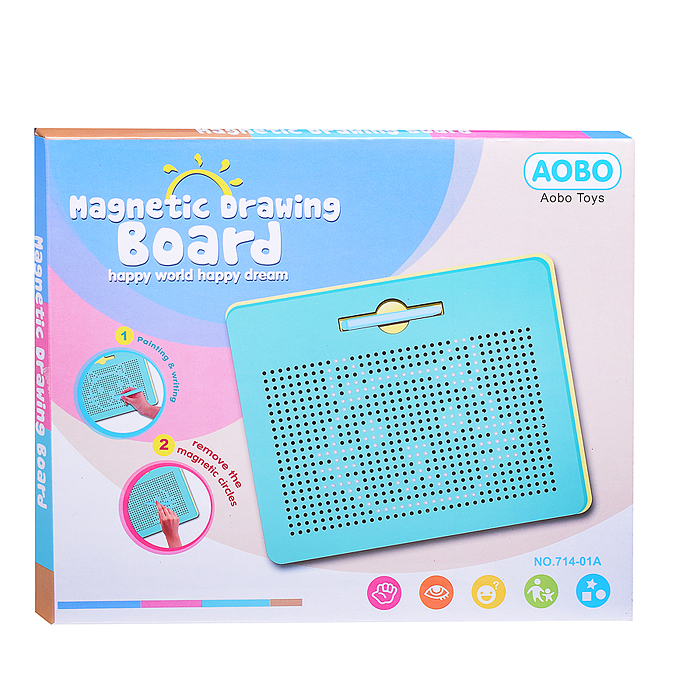 Фото к товару Доска магнитная 714-01A "Мое воображение" в коробке Доска магнитная 714-01A "Мое воображение" в коробке