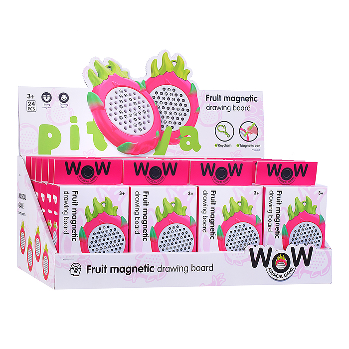 Фото к товару Доска магнитная MY-02A "Питахайя" в коробке Доска магнитная MY-02A "Питахайя" в коробке