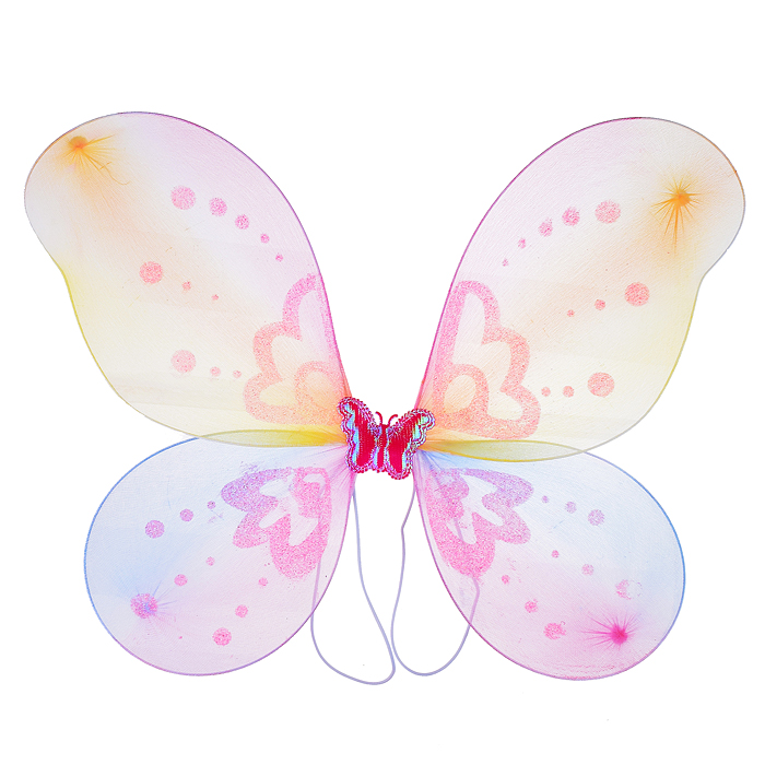 Фото к товару Набор "Крылья карнавальные" S1529 Яркая фея (ободок, крылья, палочка, юбка) в пакете Набор "Крылья карнавальные" S1529 Яркая фея (ободок, крылья, палочка, юбка) в пакете