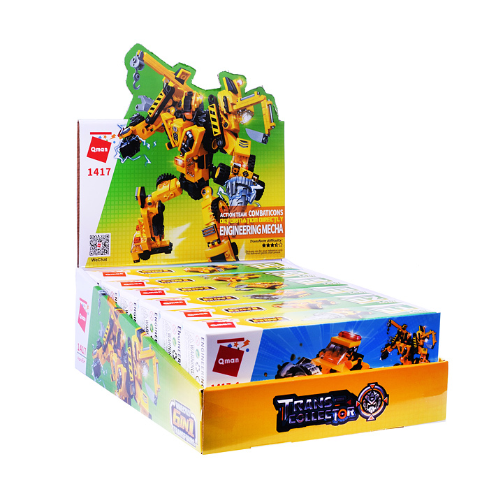 Конструктор 1417 "Спецтехника-робот" (479 эл.)