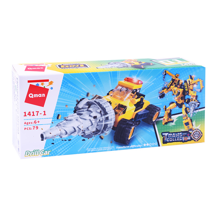 Конструктор 1417 "Спецтехника-робот" (479 эл.)