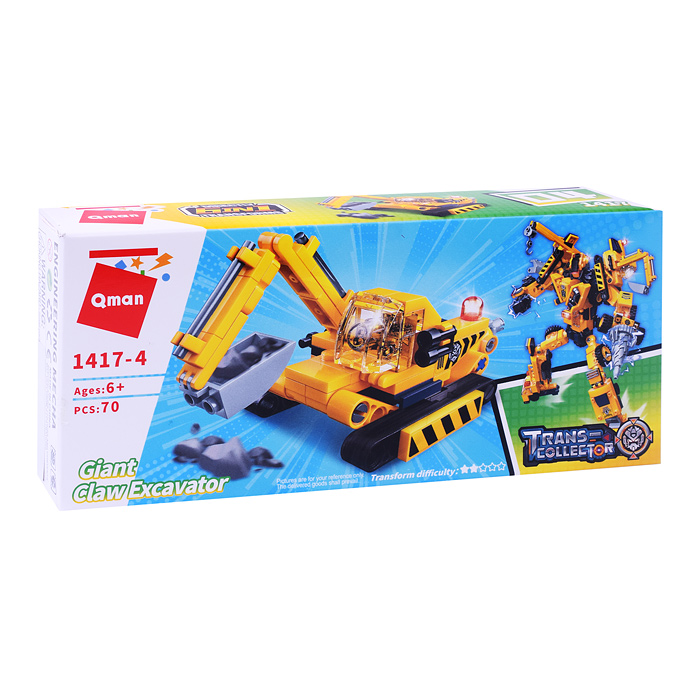 Конструктор 1417 "Спецтехника-робот" (479 эл.)