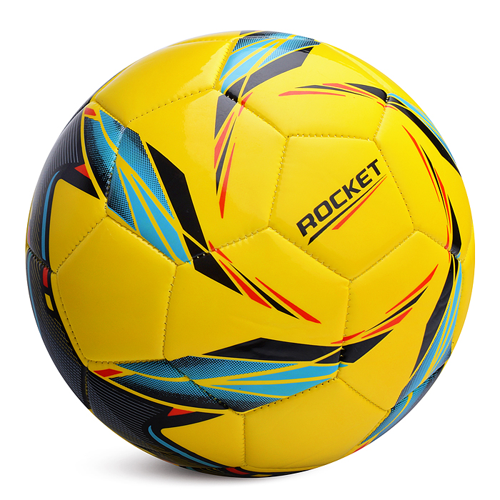 Фото к товару Мяч футбольный ROCKET R0150 PU, размер 5, 320 г Мяч футбольный ROCKET R0150 PU, размер 5, 320 г