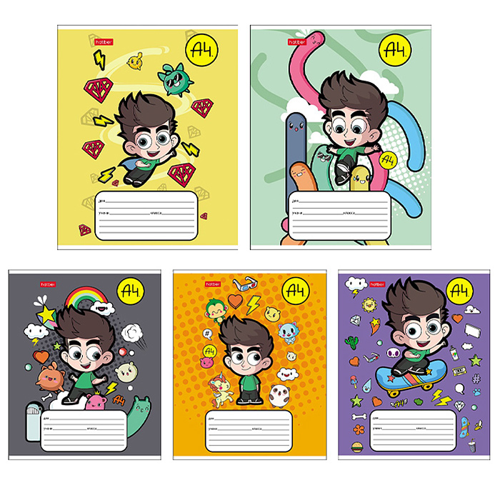 Тетрадь 12л крупная клетка "Влад А4" Тетрадь 12л крупная клетка "Влад А4"