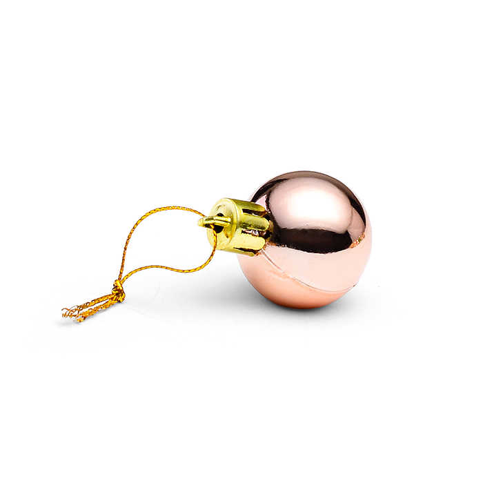 Набор новогодних украшений S1632 "Радуга цветов" (3см.*16шт.)