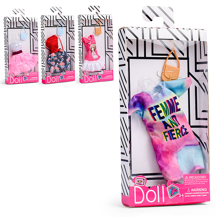 Одежда для кукол HX212B "Платье" в коробке Одежда для кукол HX212B "Платье" в коробке