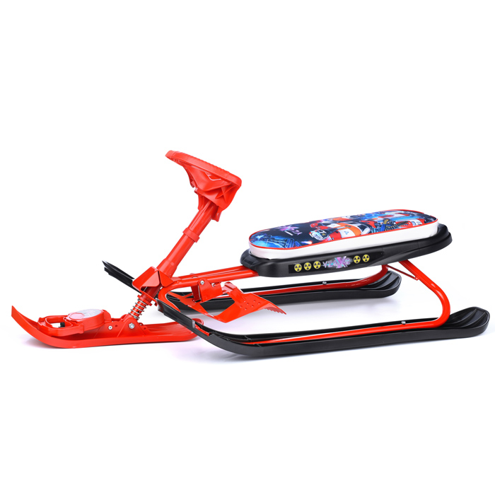 Игрушка. Снегокат "Ника кросс" (с галактическим роботом) Игрушка. Снегокат "Ника кросс" (с галактическим роботом)