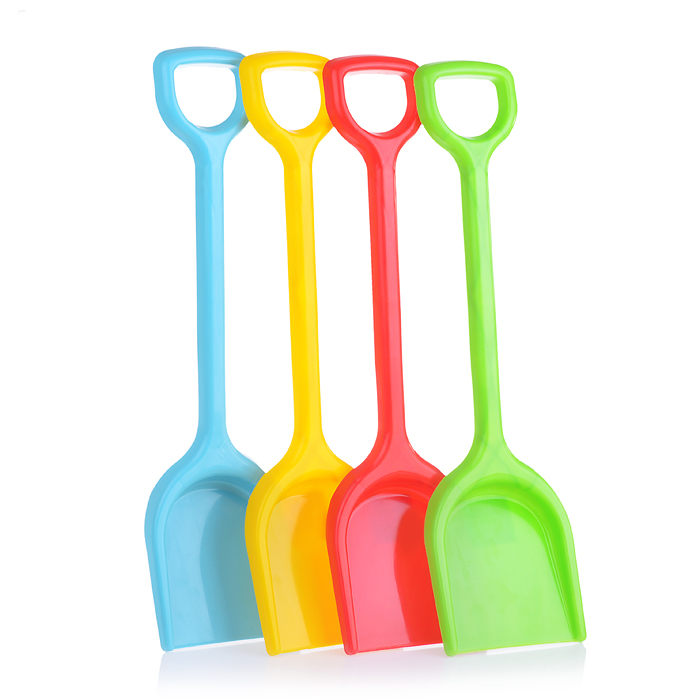 Лопата детская пластмассовая 47см. Лопата детская пластмассовая 47см.