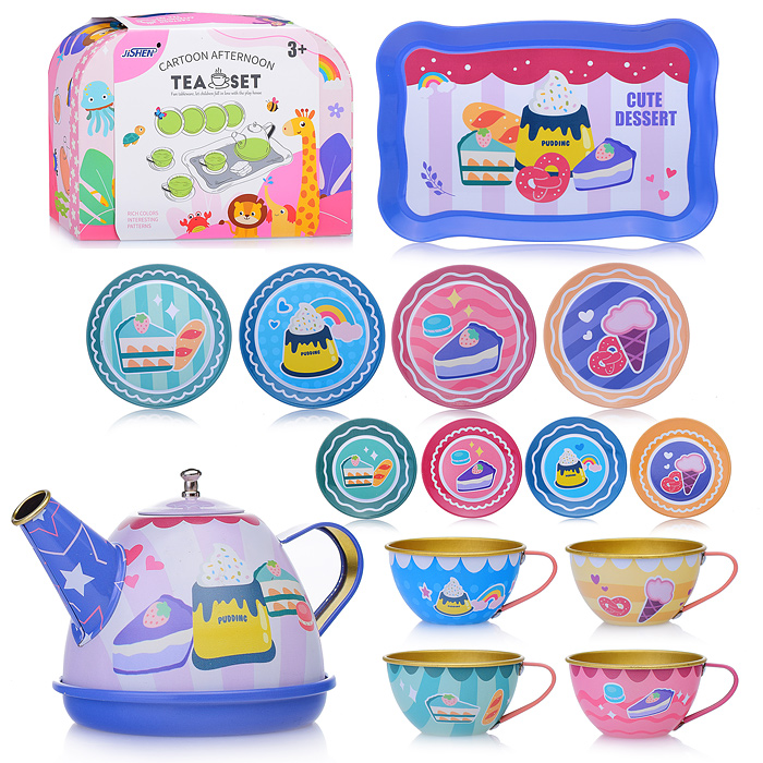 Набор посуды 86-18 "Пирожное" в коробке Набор посуды 86-18 "Пирожное" в коробке