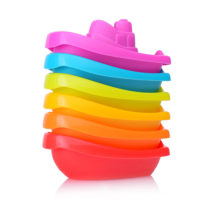 Фото к товару Пирамидка 617-61 "Кораблики" в сетке Пирамидка 617-61 "Кораблики" в сетке