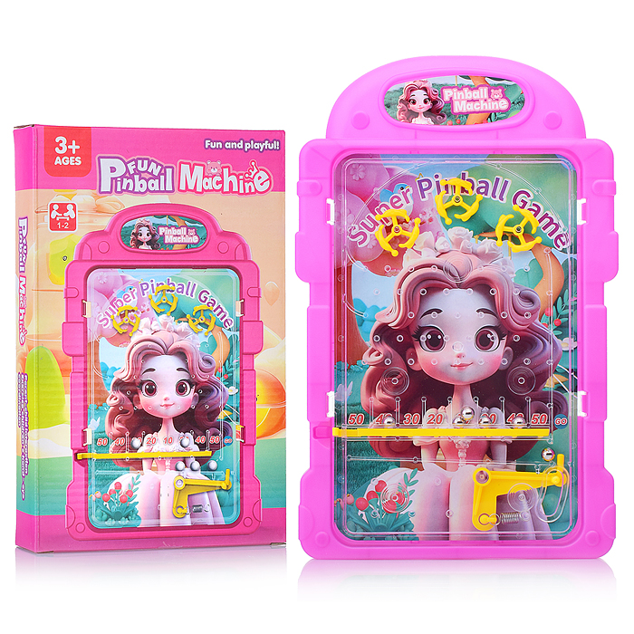 Настольная игра 33034 "Пинбол. Принцесса" в коробке Настольная игра 33034 "Пинбол. Принцесса" в коробке