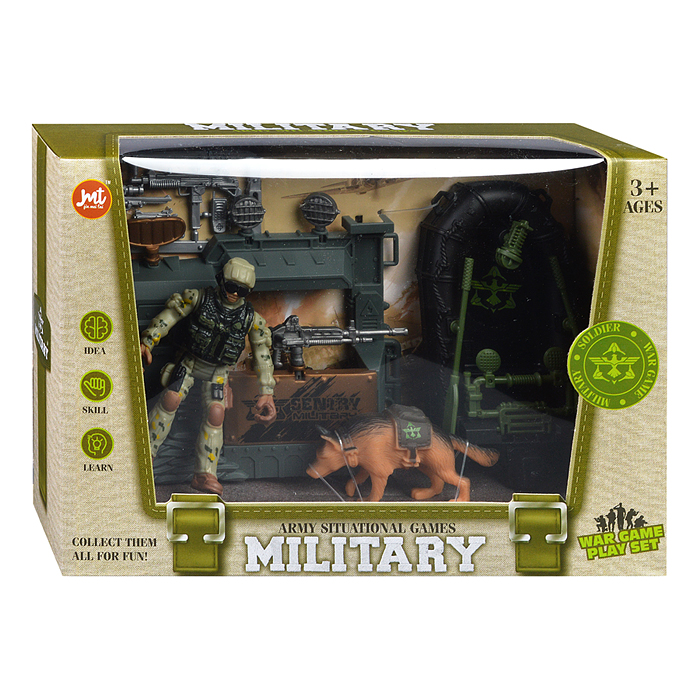 Фото к товару Набор F1-3 "Военный штурмовик" в коробке Набор F1-3 "Военный штурмовик" в коробке