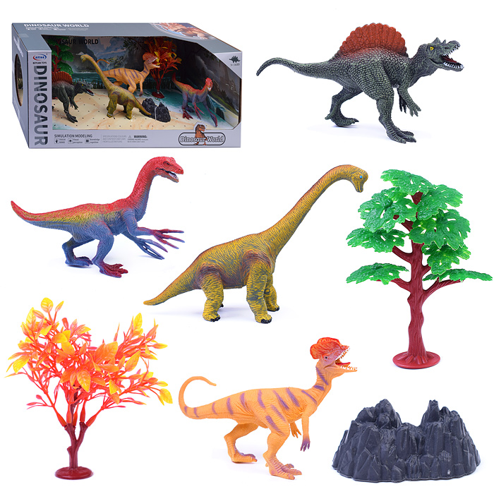 Набор BY568-960 "Динозавры. Джунгли-2" в коробке Набор BY568-960 "Динозавры. Джунгли-2" в коробке