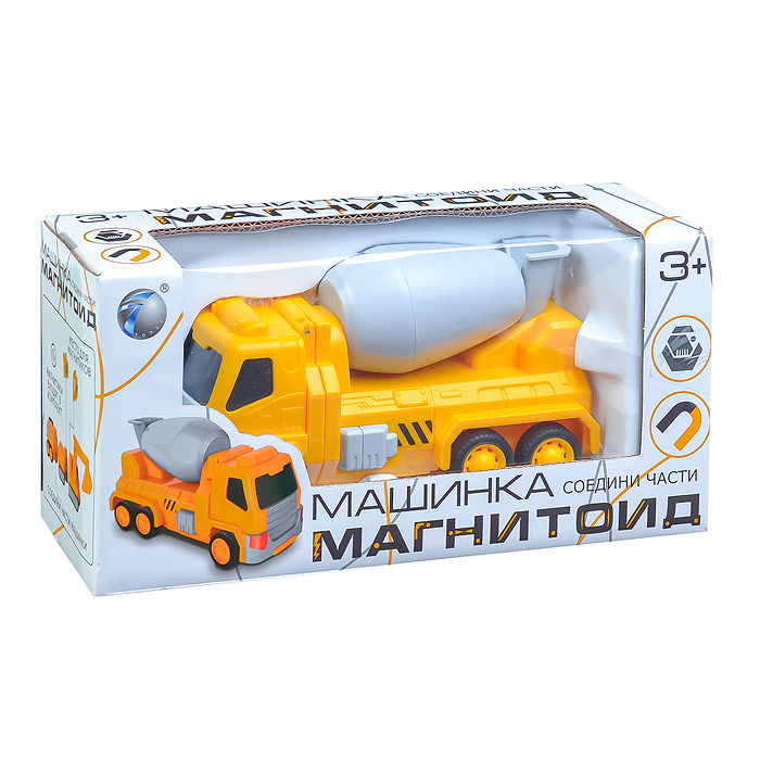 Машина 676C5 "Строительная техника" в коробке