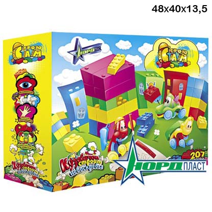 Конструктор Кузовичок строит небоскребы (207 дет.) Конструктор Кузовичок строит небоскребы (207 дет.)