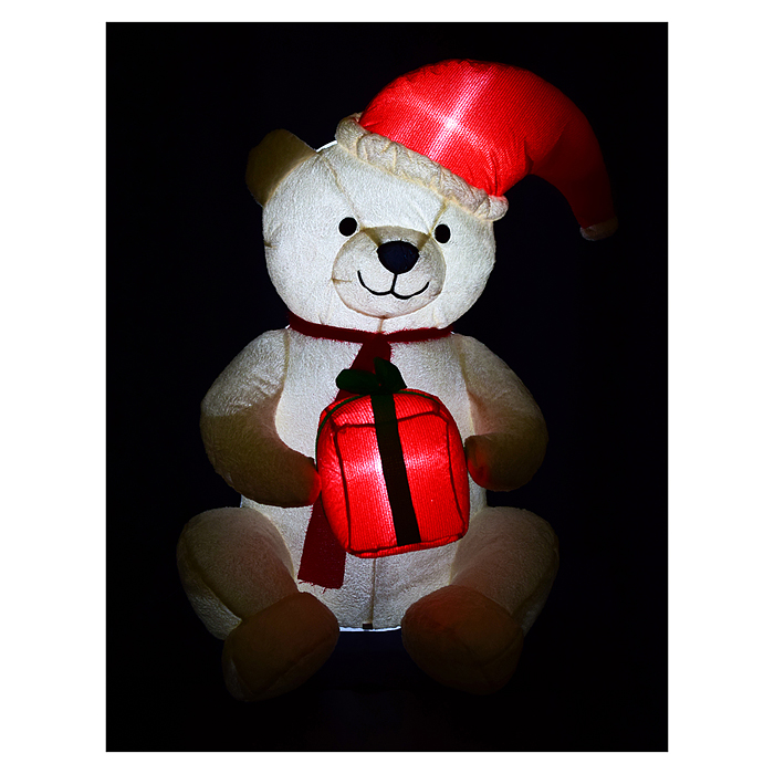 Фото к товару Медведь S1775 "Рождественский" надувной, со встроенным вентилятором (120см) Медведь S1775 "Рождественский" надувной, со встроенным вентилятором (120см)