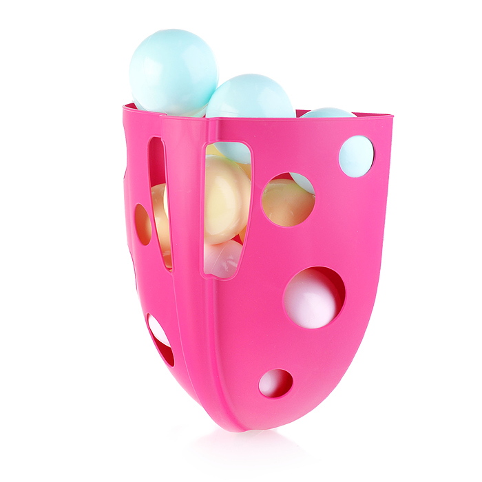 Фото к товару Набор из 12 шариков для сухого бассейна с органайзером Набор из 12 шариков для сухого бассейна с органайзером