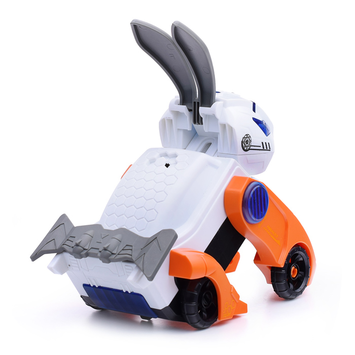 Фото к товару Машина D168-28 трансформирующаяся в кролика, в коробке Машина D168-28 трансформирующаяся в кролика, в коробке