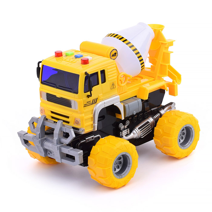 Фото к товару Машина WY513B "Миксер" 1:20 (свет, звук) на батарейках, в коробке Машина WY513B "Миксер" 1:20 (свет, звук) на батарейках, в коробке