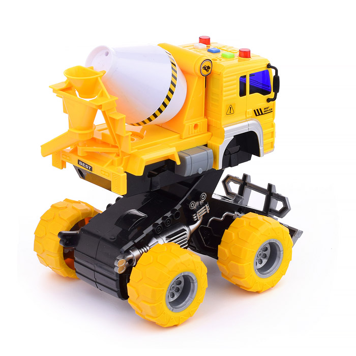 Фото к товару Машина WY513B "Миксер" 1:20 (свет, звук) на батарейках, в коробке Машина WY513B "Миксер" 1:20 (свет, звук) на батарейках, в коробке