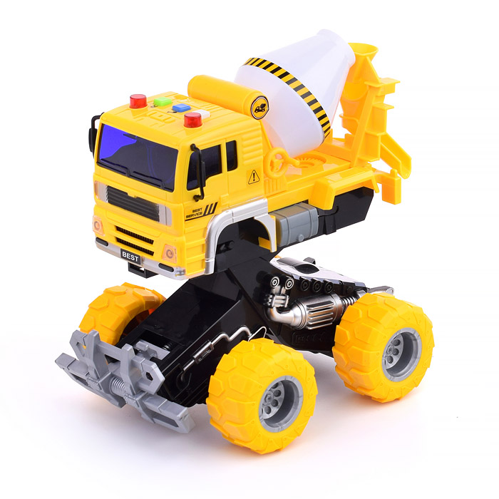 Фото к товару Машина WY513B "Миксер" 1:20 (свет, звук) на батарейках, в коробке Машина WY513B "Миксер" 1:20 (свет, звук) на батарейках, в коробке