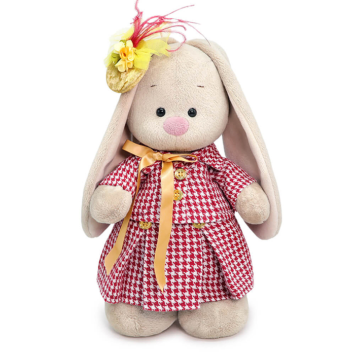 Зайка Ми в костюме из твида (малый) (В1)