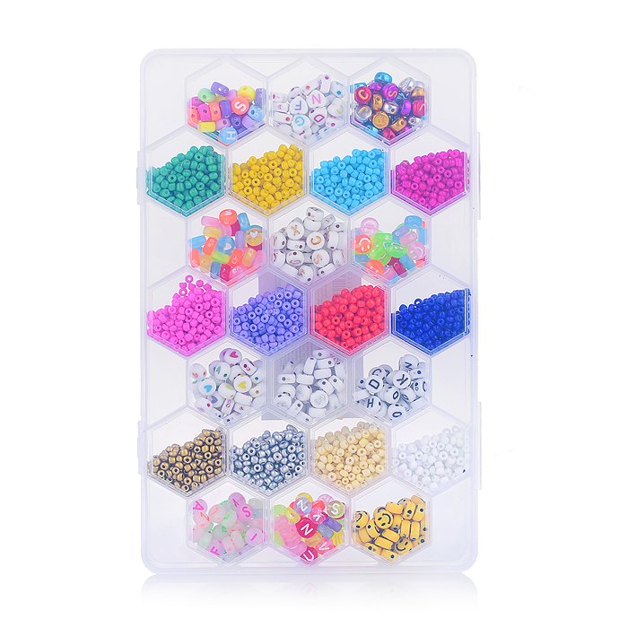 Фото к товару Набор создание украшений 1193-1 "Бусины" в пакете Набор создание украшений 1193-1 "Бусины" в пакете