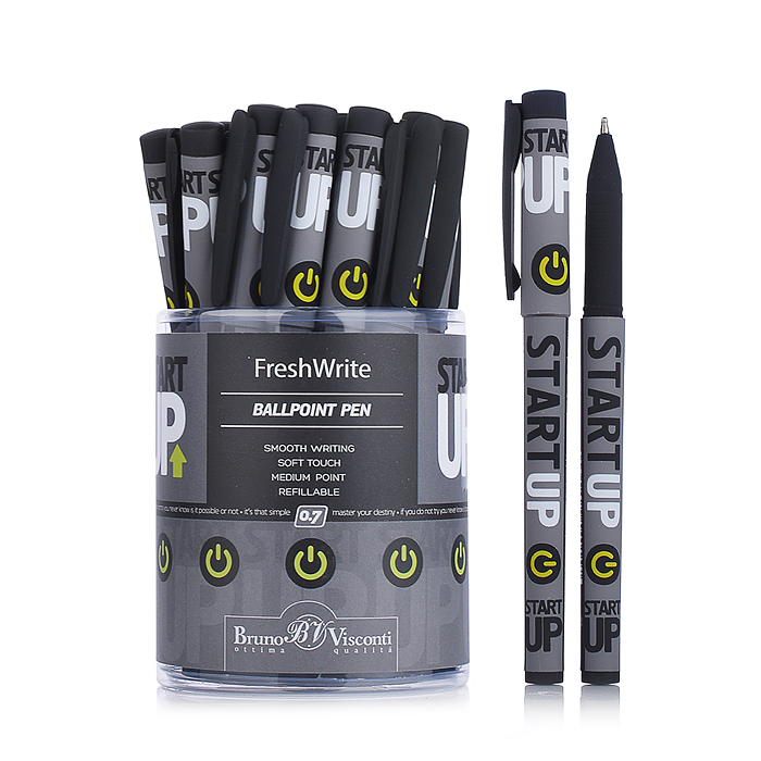 Ручка "FreshWrite. Start-Up" шариковая 0.7 мм, синяя Ручка "FreshWrite. Start-Up" шариковая 0.7 мм, синяя