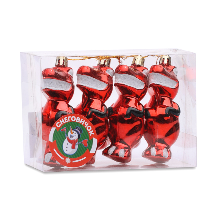 Набор новогодних украшений S1692 "Дракончик" 10см