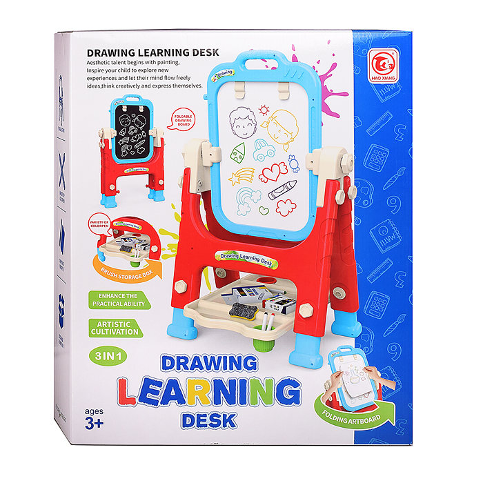 Фото к товару Доска для рисования 8856 "Познайка № 2" в коробке Доска для рисования 8856 "Познайка № 2" в коробке