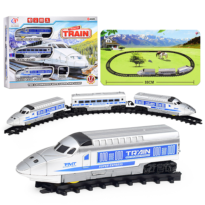 Железная дорога JHX8808 "Electric train" в коробке