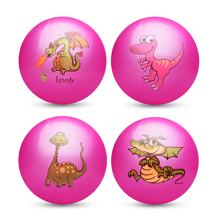 Мяч детский надувной 00-4002 "Динозаврик" 60гр. Мяч детский надувной 00-4002 "Динозаврик" 60гр.